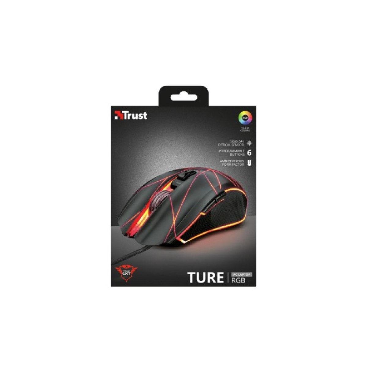 Мышка Trust GXT 160 Ture illuminated gaming mouse (22332) 98_98.jpg - фото 6