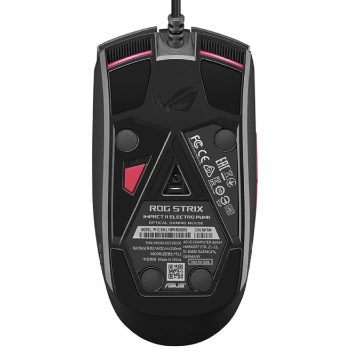 Мышка ASUS ROG Strix Impact II Electro Punk RGB Black (90MP01U0-BMUA00) 98_98.jpg - фото 4