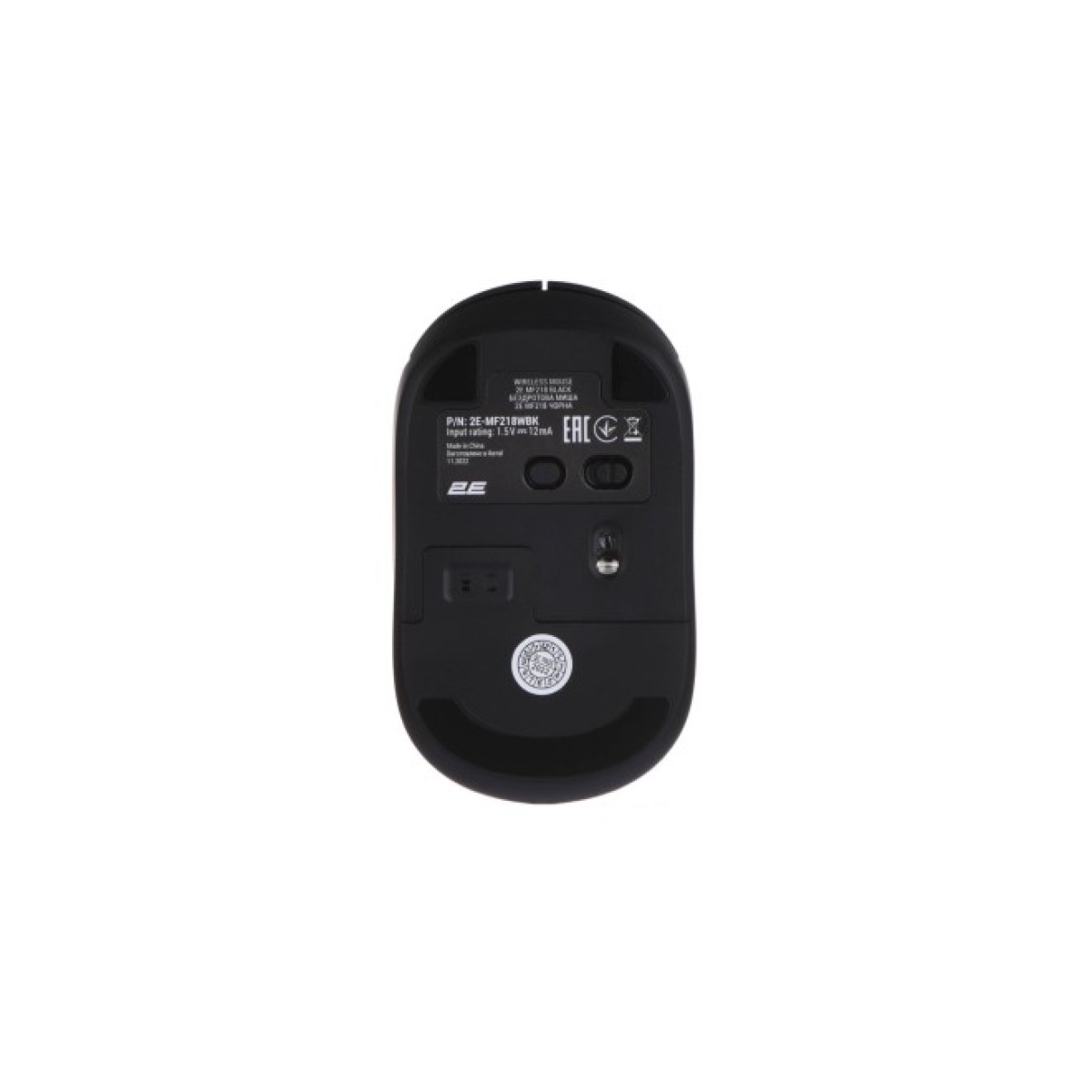 Мышка 2E MF218 Silent Wireless/Bluetooth Black (2E-MF218WBK) 98_98.jpg - фото 6