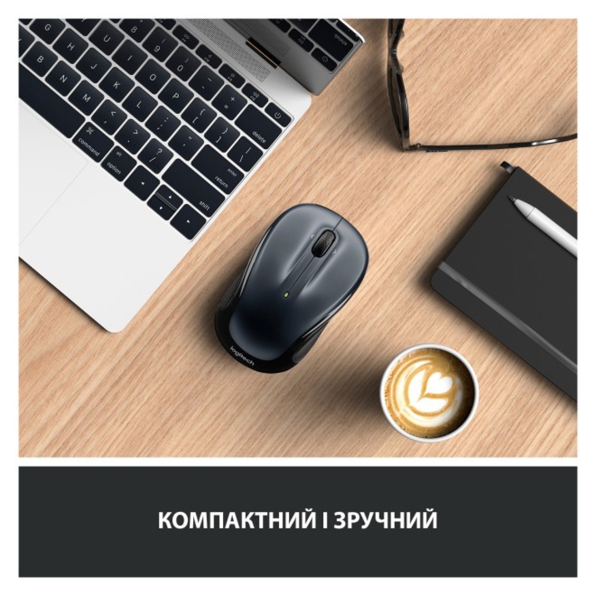 Мишка Logitech M325s Wireless Dark Silver (910-006812) 98_98.jpg - фото 3