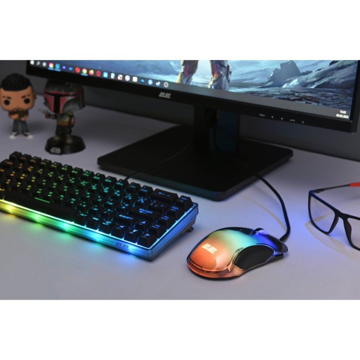 Мишка 2E MG345 RGB USB Transparent (2E-MG345TR) 98_98.jpg - фото 4