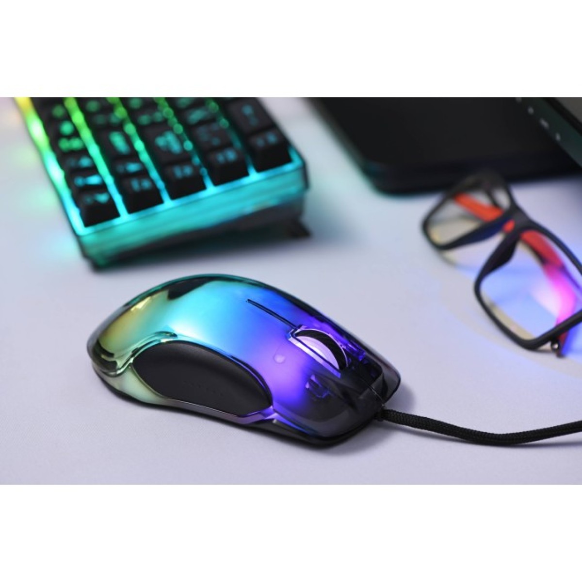 Мишка 2E MG345 RGB USB Transparent (2E-MG345TR) 98_98.jpg - фото 7