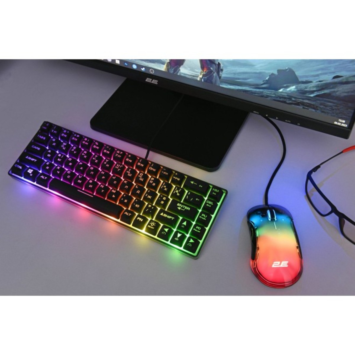 Мишка 2E MG345 RGB USB Transparent (2E-MG345TR) 98_98.jpg - фото 10