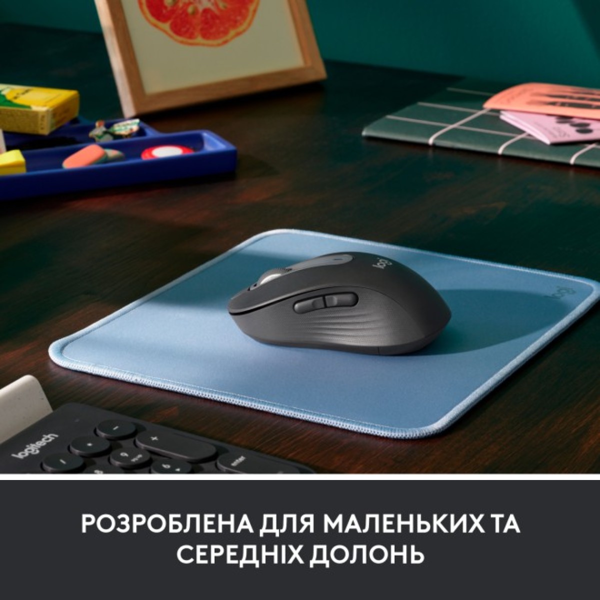 Мышка Logitech Signature M650 Wireless for Business Graphite (910-006274) 98_98.jpg - фото 4