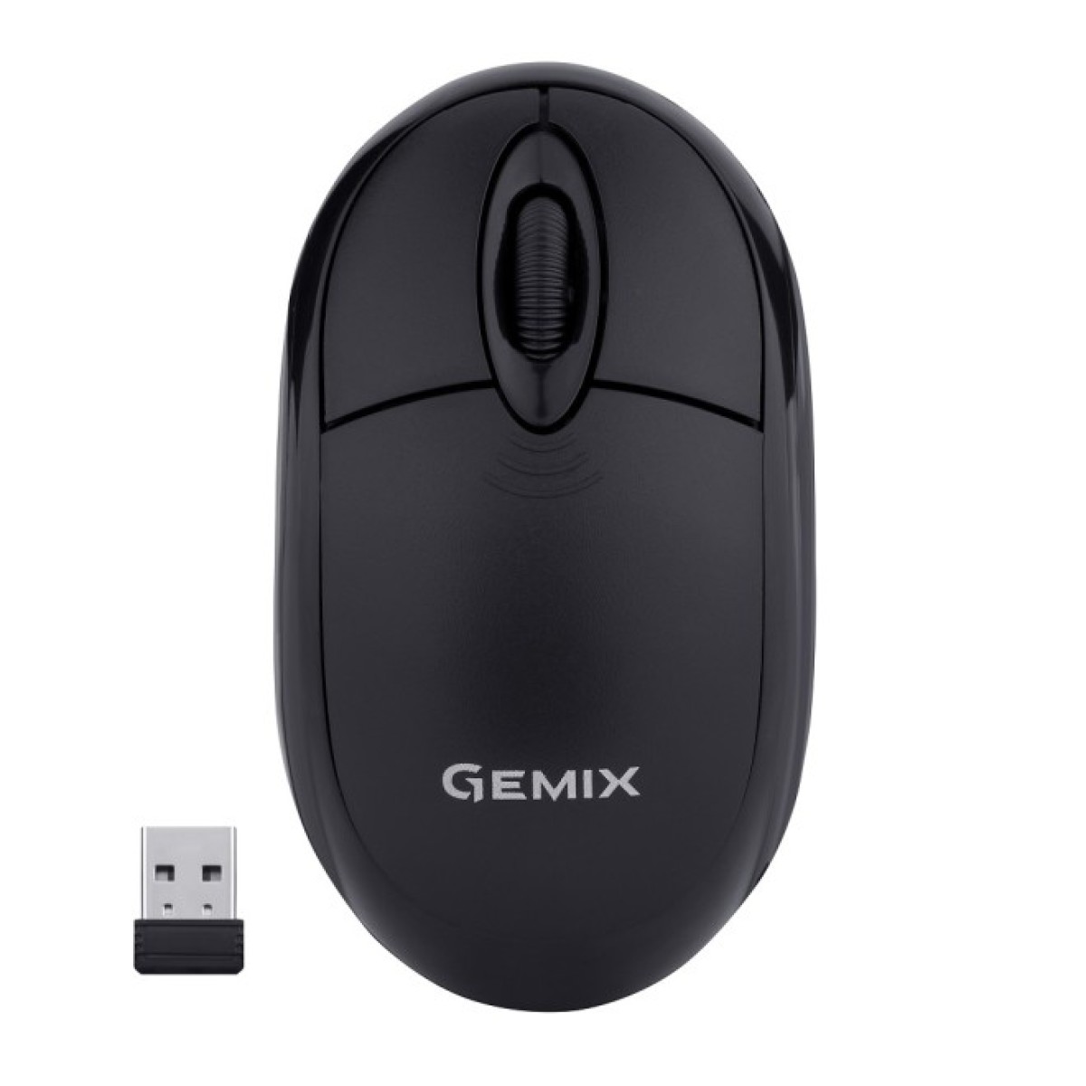 Мишка Gemix GM185 Wireless Black (GM185Bk) 98_98.jpg - фото 1