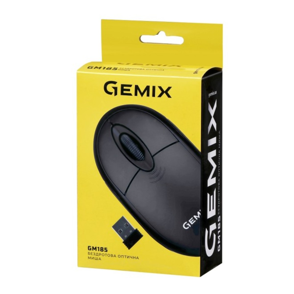 Мышка Gemix GM185 Wireless Black (GM185Bk) 98_98.jpg - фото 5