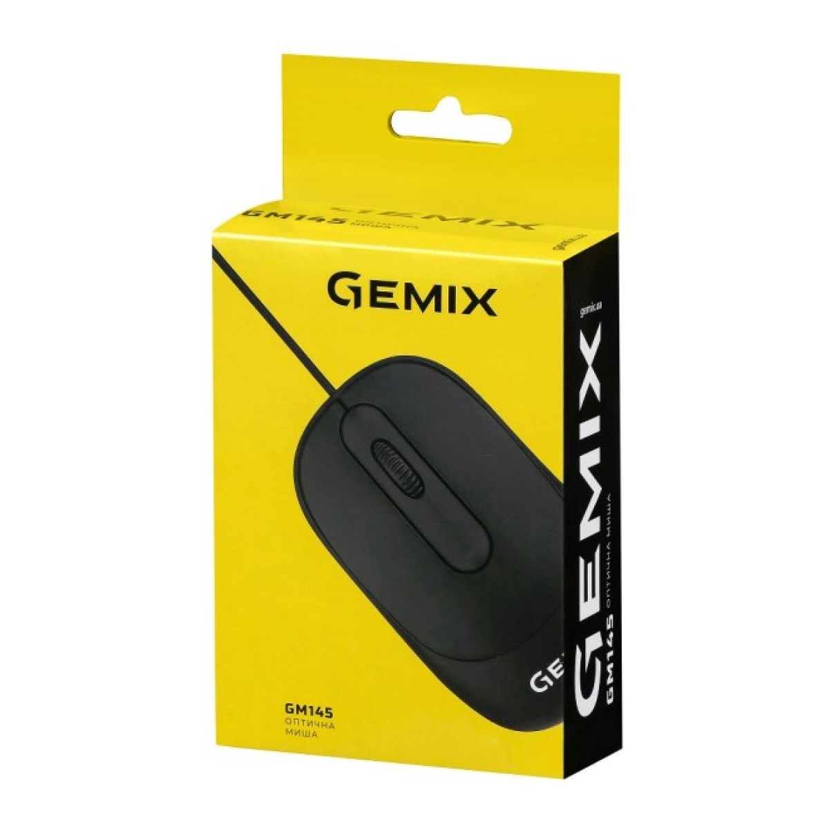 Мышка Gemix GM145 USB Black (GM145Bk) 98_98.jpg - фото 7
