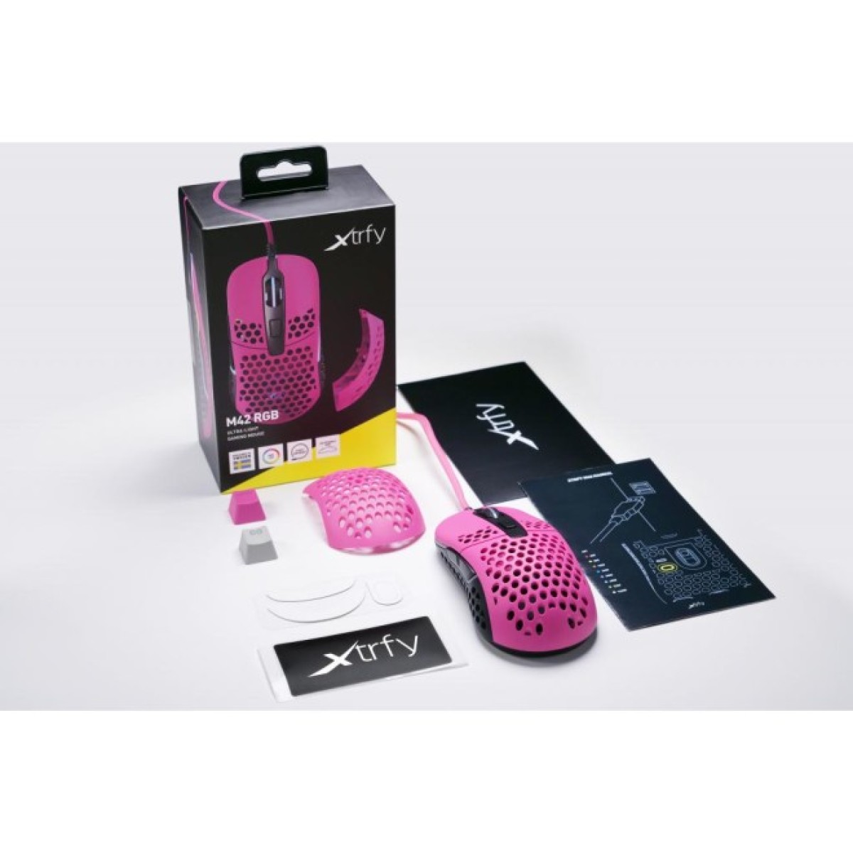 Мишка Xtrfy M42 RGB Pink (XG-M42-RGB-PINK) 98_98.jpg - фото 4