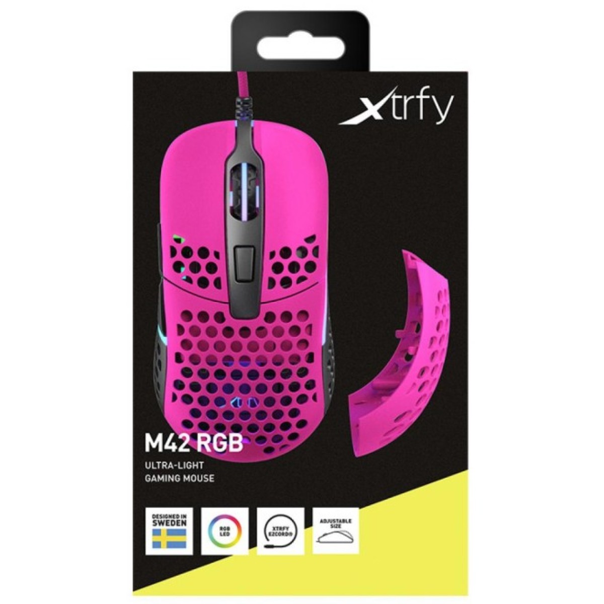 Мишка Xtrfy M42 RGB Pink (XG-M42-RGB-PINK) 98_98.jpg - фото 11