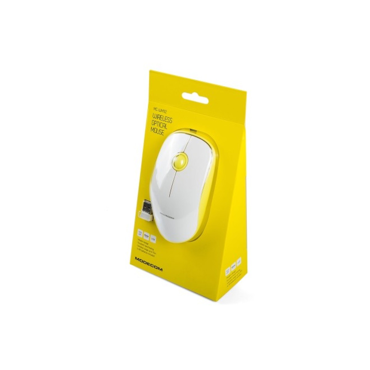 Мышка Modecom MC-WM112 Wireless Yellow-White (M-MC-WM112-290) 98_98.jpg - фото 2