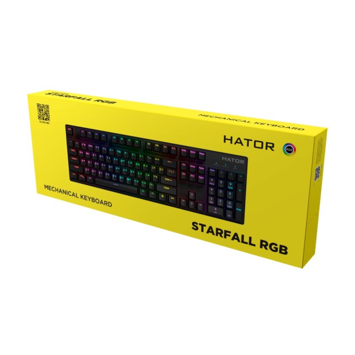 Клавіатура Hator Starfall RGB Pink switch Black (HTK-599) 98_98.jpg - фото 4