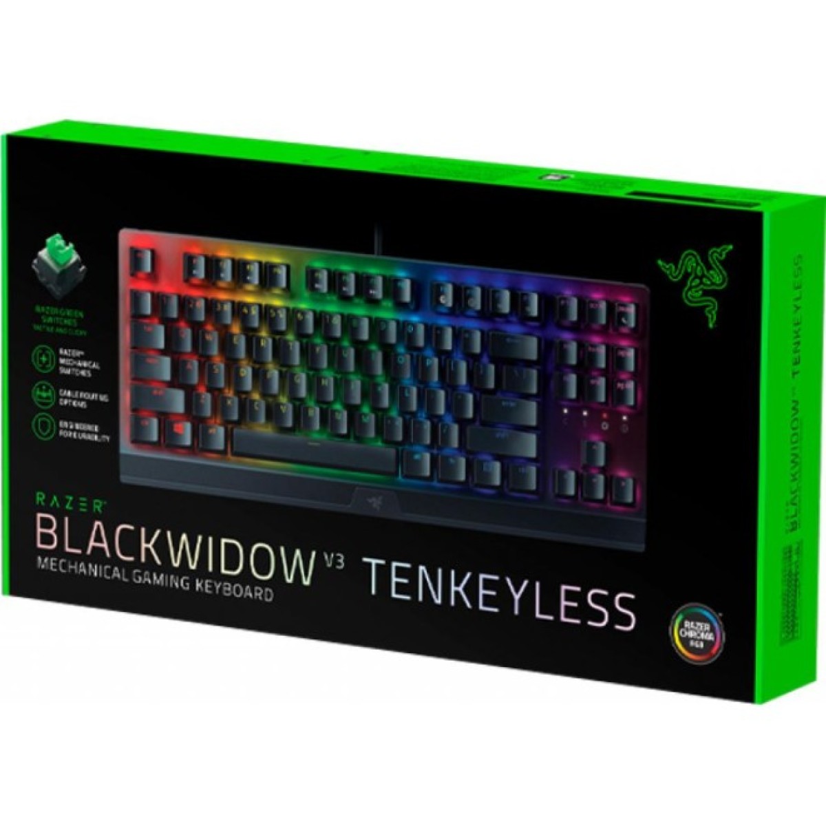 Клавиатура Razer BlackWidow V3 TKL Razer Green RU (RZ03-03490700-R3R1) 98_98.jpg - фото 2