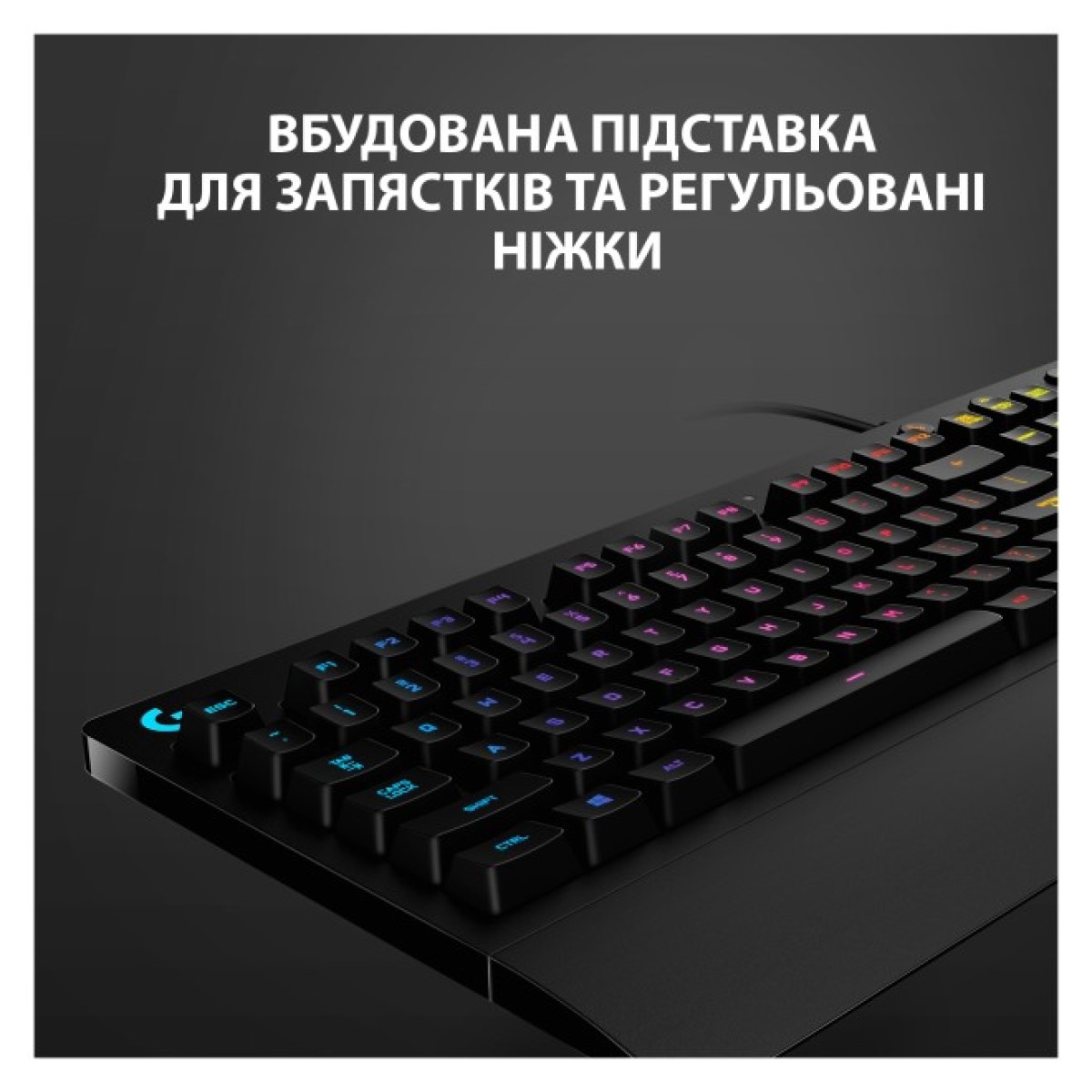 Клавіатура Logitech G213 Prodigy Gaming Keyboard USB UKR (920-010740) 98_98.jpg - фото 2