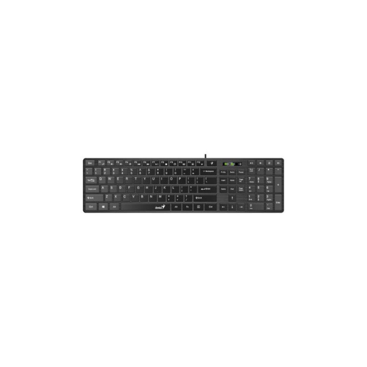 Клавіатура Genius SlimStar 126 USB Black Ukr (31310017407) 256_256.jpg