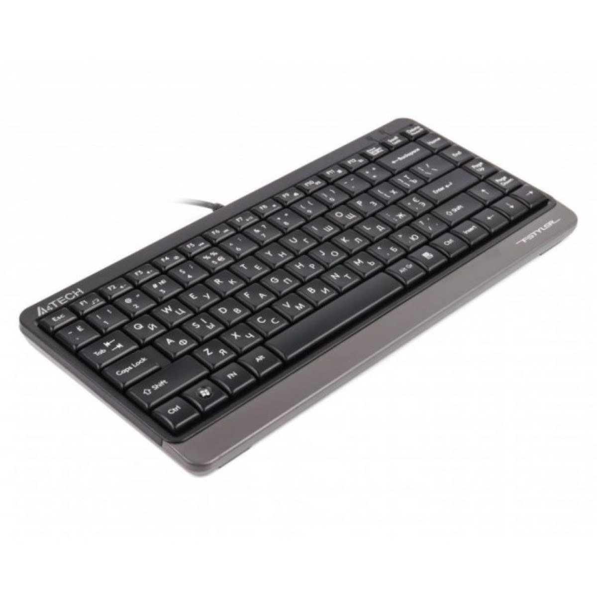 Клавіатура A4Tech FK11 Fstyler Compact Size USB Grey (FK11 USB (Grey)) 98_98.jpg - фото 4