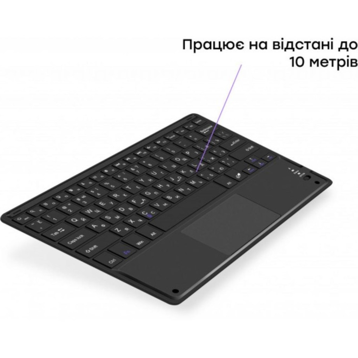 Клавіатура AirOn Easy Tap для Smart TV та планшета (4822352781088) 98_98.jpg - фото 5