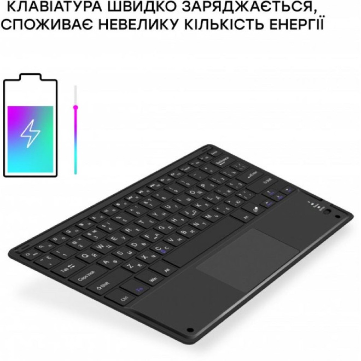 Клавіатура AirOn Easy Tap для Smart TV та планшета (4822352781088) 98_98.jpg - фото 8