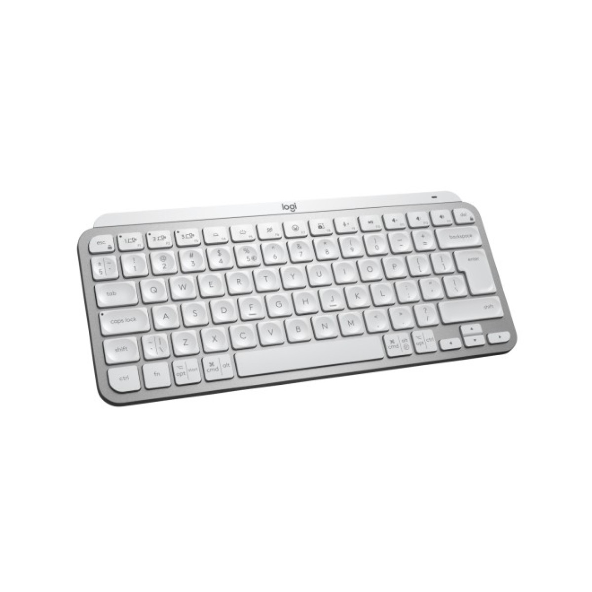 Клавиатура Logitech MX Keys Mini For Mac Wireless Illuminated Pale Grey (920-010526) 98_98.jpg - фото 2