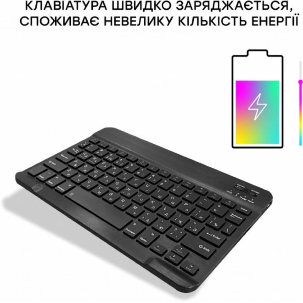 Клавіатура AirOn Easy Tap для Smart TV та планшета (4822352781027) 98_98.jpg - фото 6