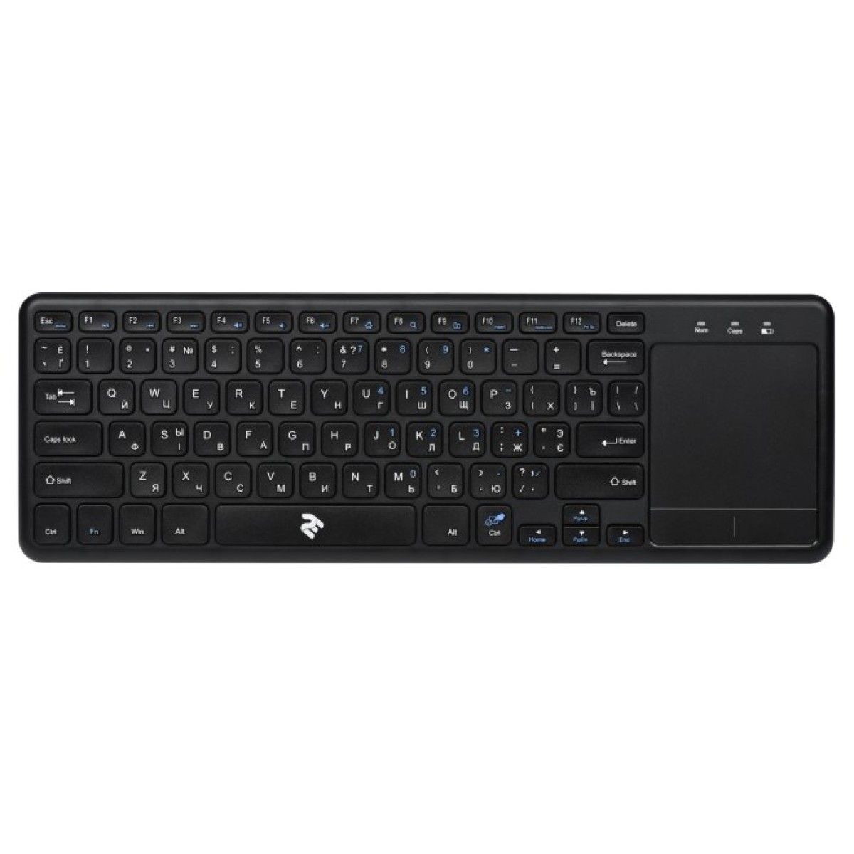 Клавіатура 2E KT100 Touch Wireless Black (2E-KT100WB) 256_256.jpg