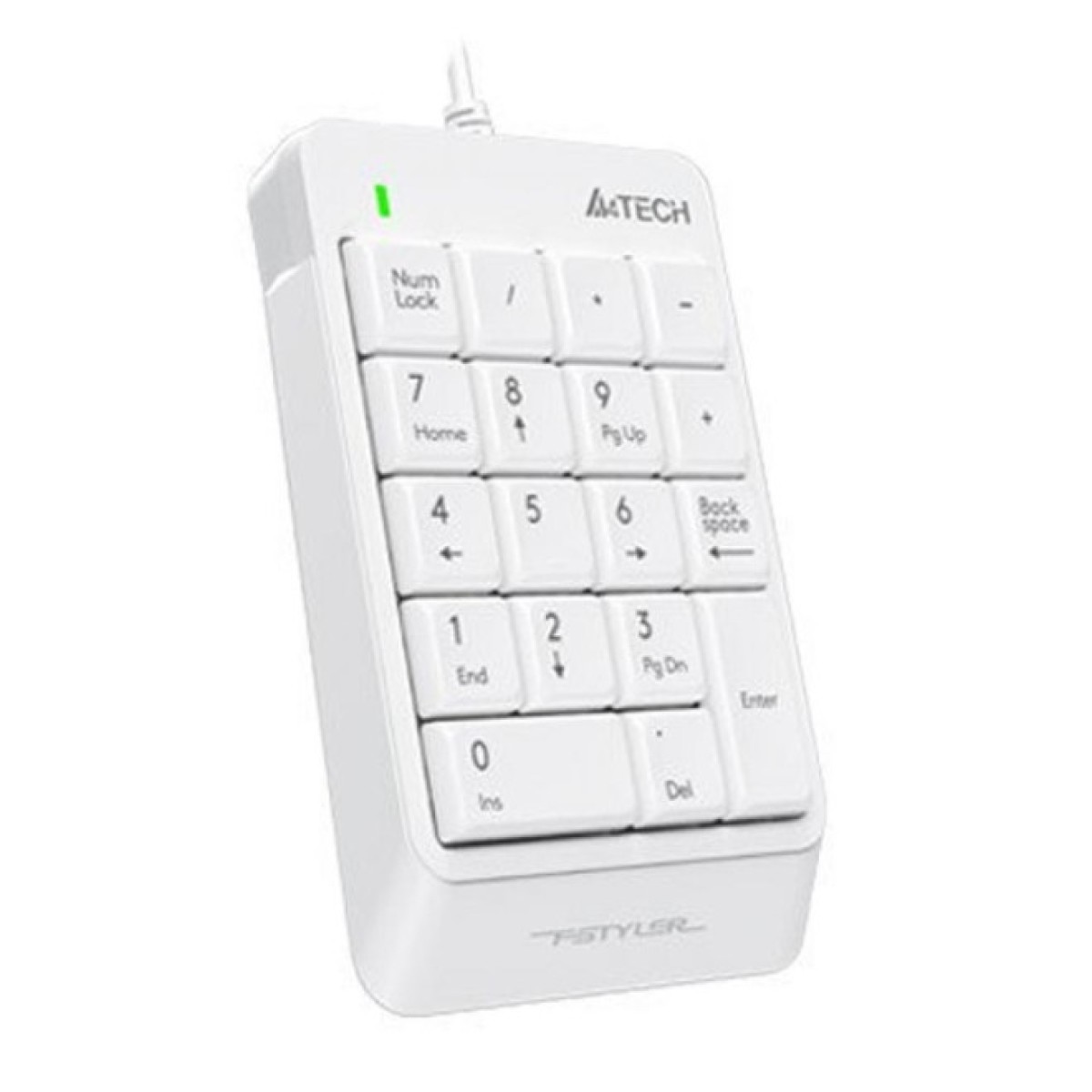 Клавиатура A4Tech K13P Fstyler Numeric Keypad White (FK13P (White)) 98_98.jpg - фото 5