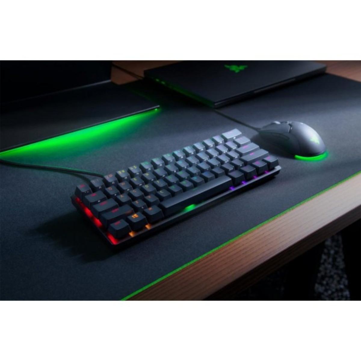 Клавиатура Razer Huntsman Mini Purple Switch RU USB (RZ03-03391500-R3R1) 98_98.jpg - фото 3