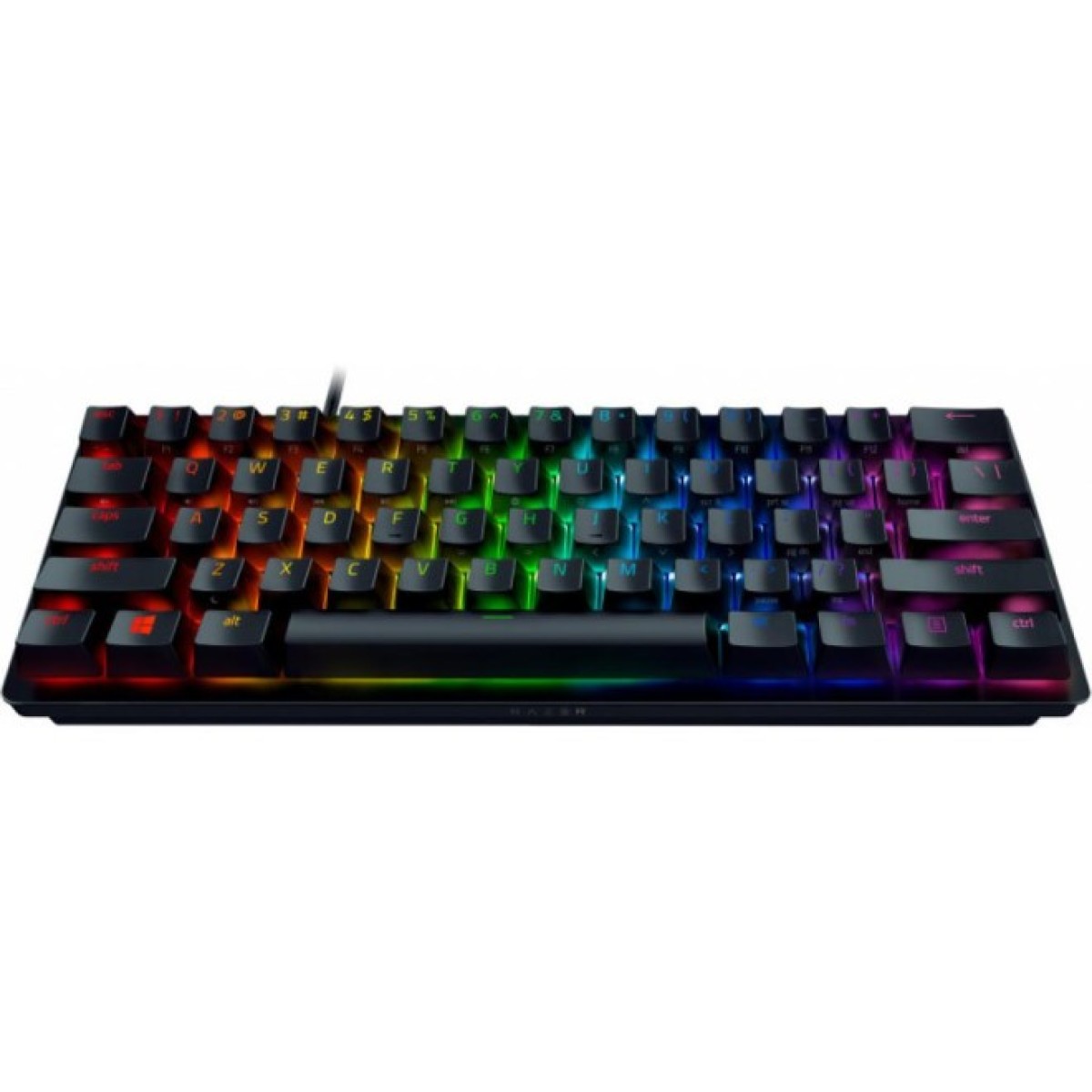 Клавиатура Razer Huntsman Mini Purple Switch RU USB (RZ03-03391500-R3R1) 98_98.jpg - фото 5