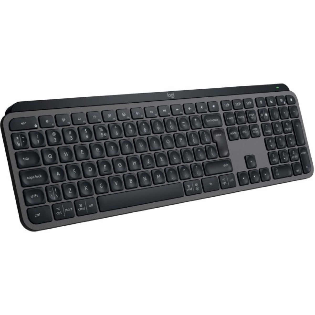 Клавіатура Logitech MX Keys S Wireless UA Graphite (920-011593) 256_256.jpg