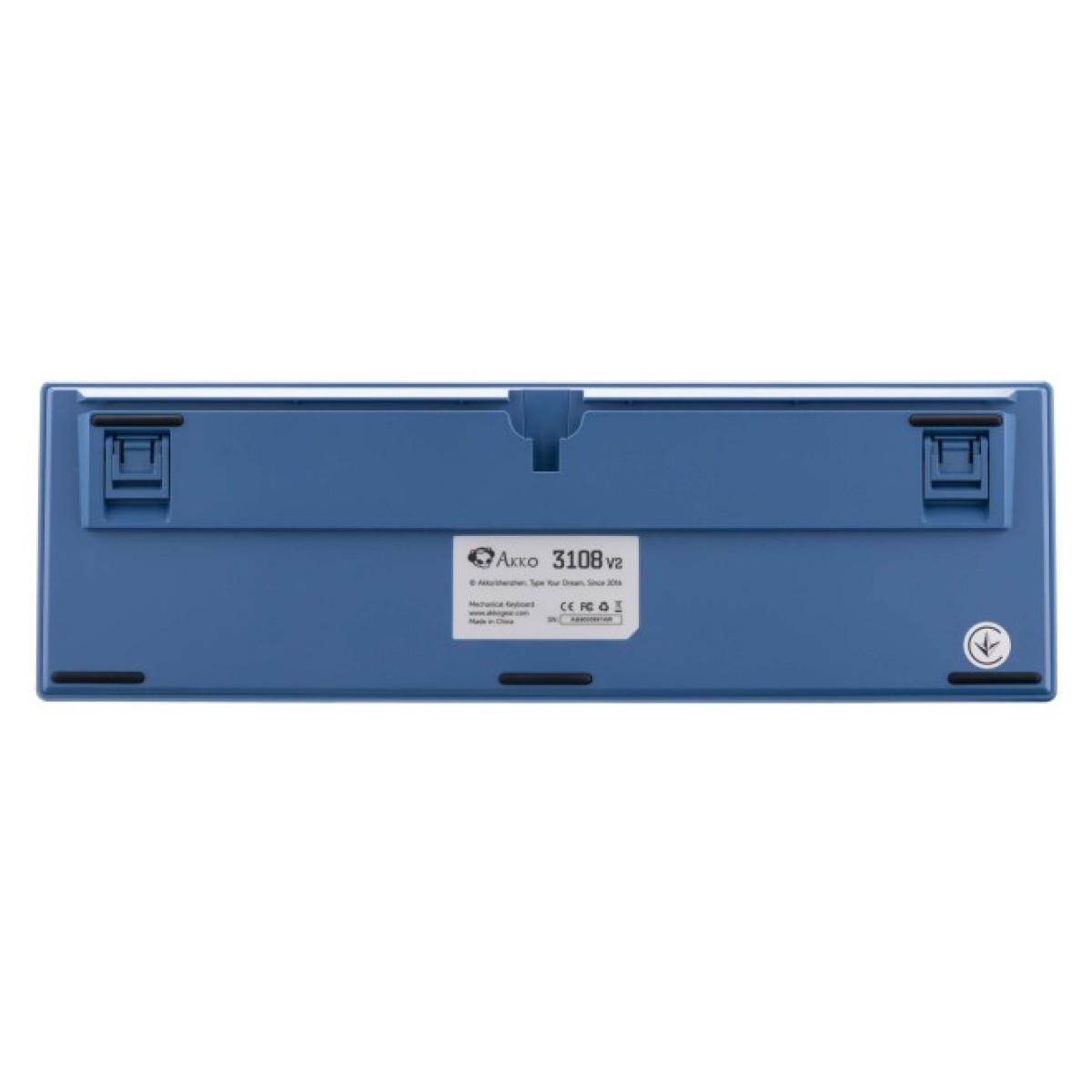 Клавиатура Akko 3108DS Ocean Star 108Key CS Blue V2 USB UA No LED Blue (6925758614221) 98_98.jpg - фото 2