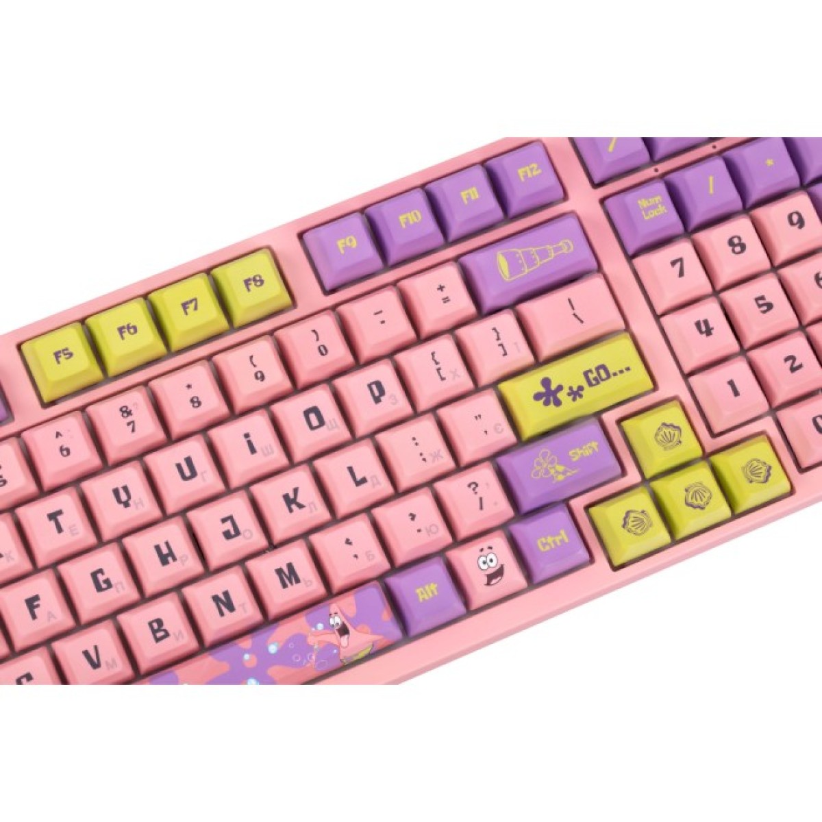 Клавиатура Akko 3098S Patrick 98Key CS Sponge Hot-swappable USB UA RGB Pink (6925758613910) 98_98.jpg - фото 4