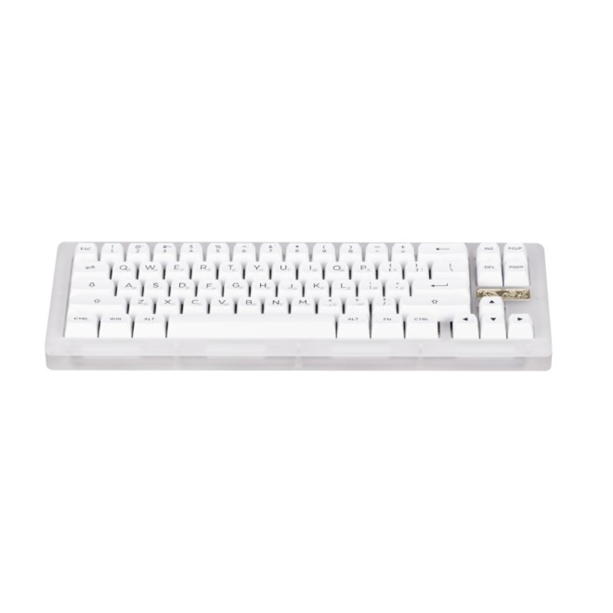 Клавіатура Akko ACR Pro 68 68Key CS Crystal Hot-swappable USB UA RGB White (6925758618564) 98_98.jpg - фото 9