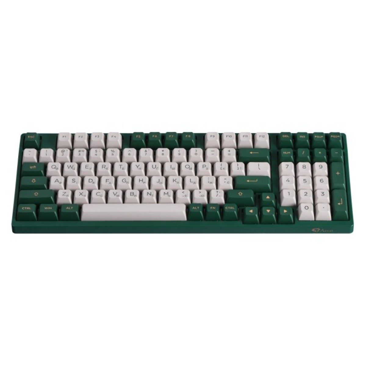 Клавиатура Akko 3098S London 98Key CS Silver Hot-swappable USB UA RGB Green (6925758616836) 98_98.jpg - фото 6