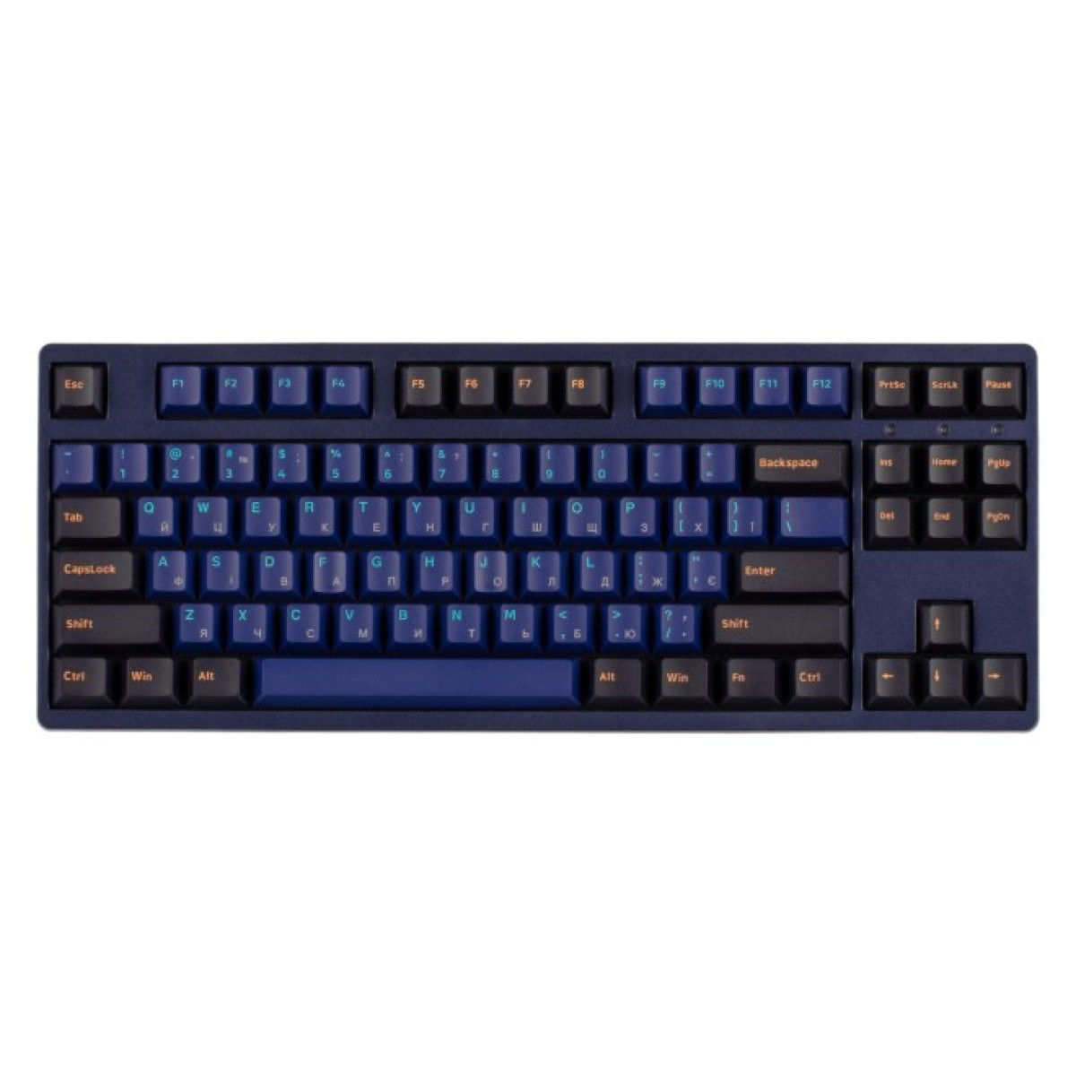 Клавиатура Akko 3087 DS Horizon 87Key Cherry MX Brown USB UA No LED Blue (6925758616355) 256_256.jpg