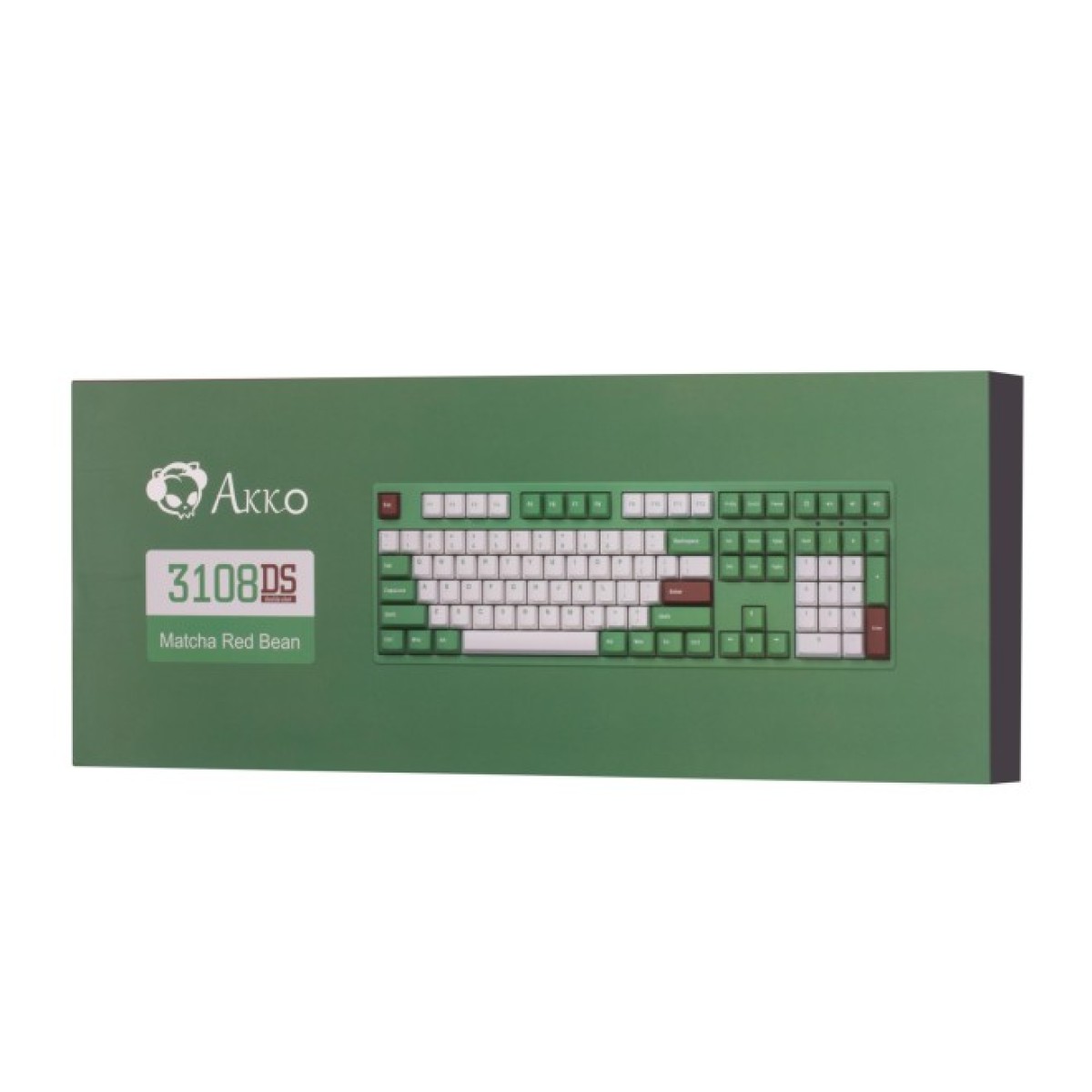 Клавіатура Akko 3108 DS Matcha Red Bean 108Key CS Blue V2 USB UA No LED Green (6925758605649) 98_98.jpg - фото 10