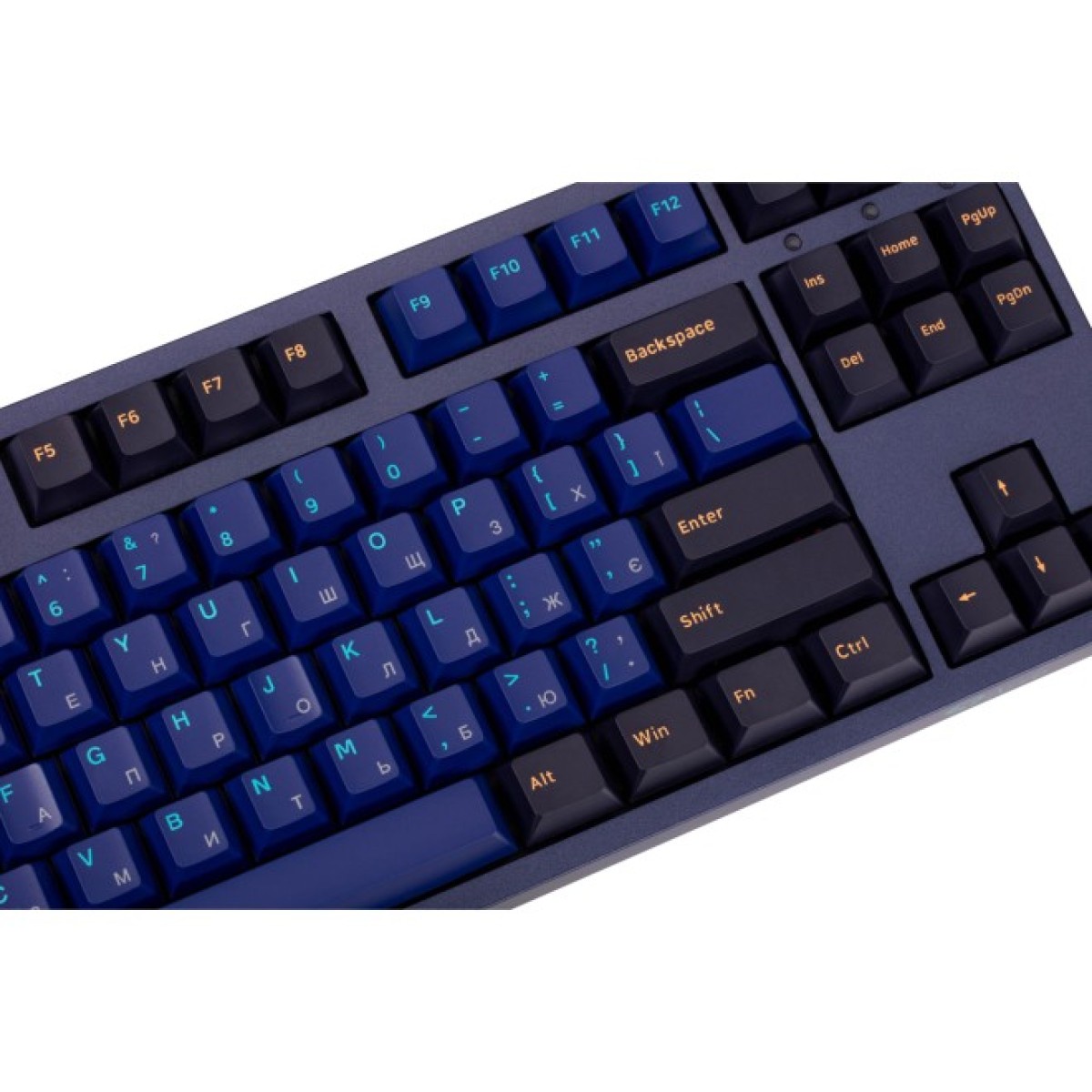 Клавіатура Akko 3087 DS Horizon 87Key Cherry MX Brown USB UA No LED Blue (6925758616355) 98_98.jpg - фото 8