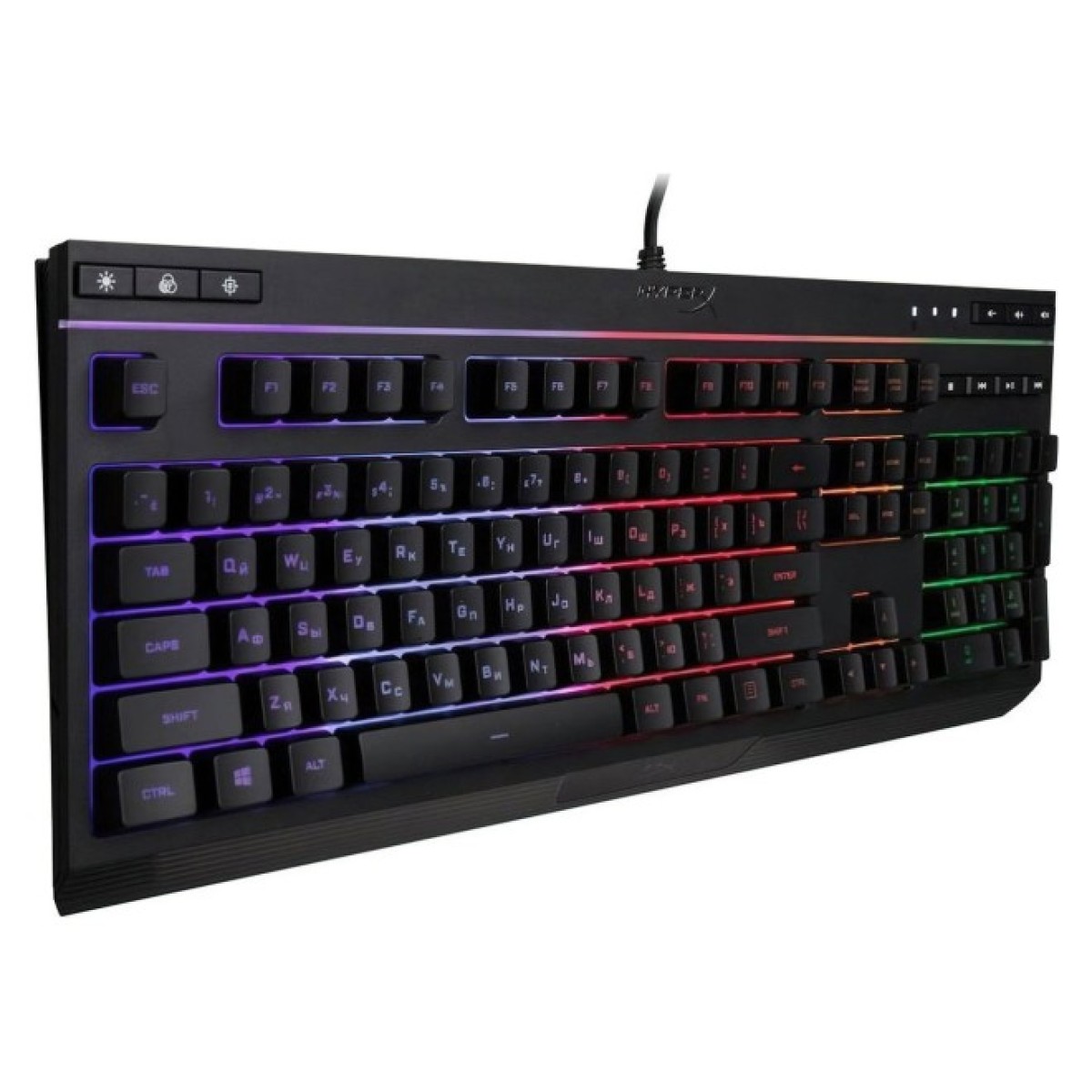 Клавиатура HyperX Alloy Core RGB UA (4P4F5AA) 98_98.jpg - фото 3