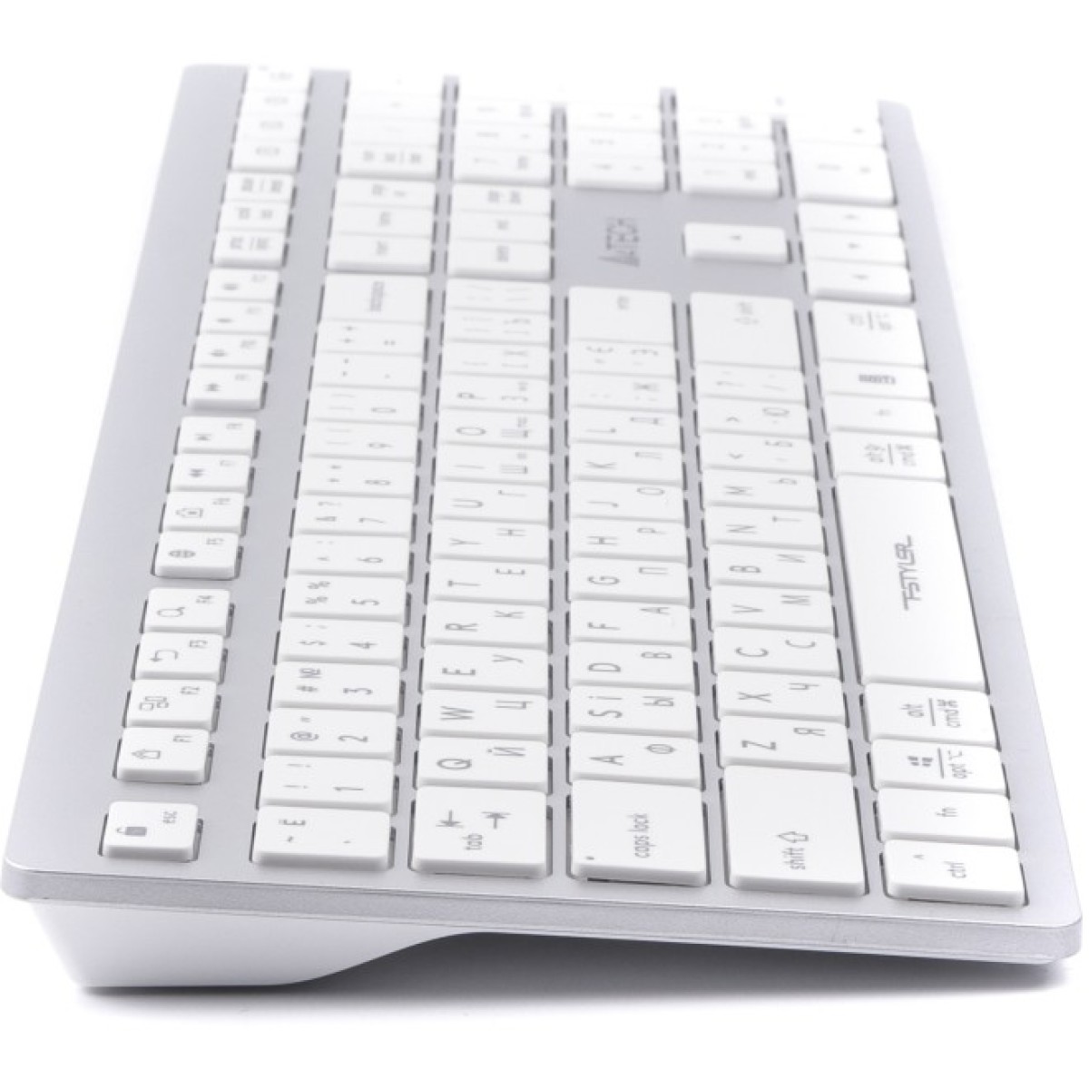 Клавіатура A4Tech FBX50C USB/Bluetooth White (FBX50C White) 98_98.jpg - фото 4