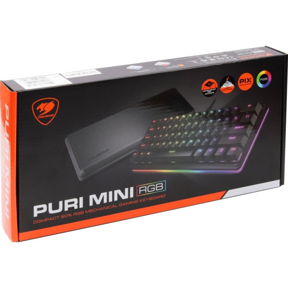 Клавиатура Cougar Puri Mini RGB USB Black (Puri Mini RGB) 98_98.jpg - фото 8