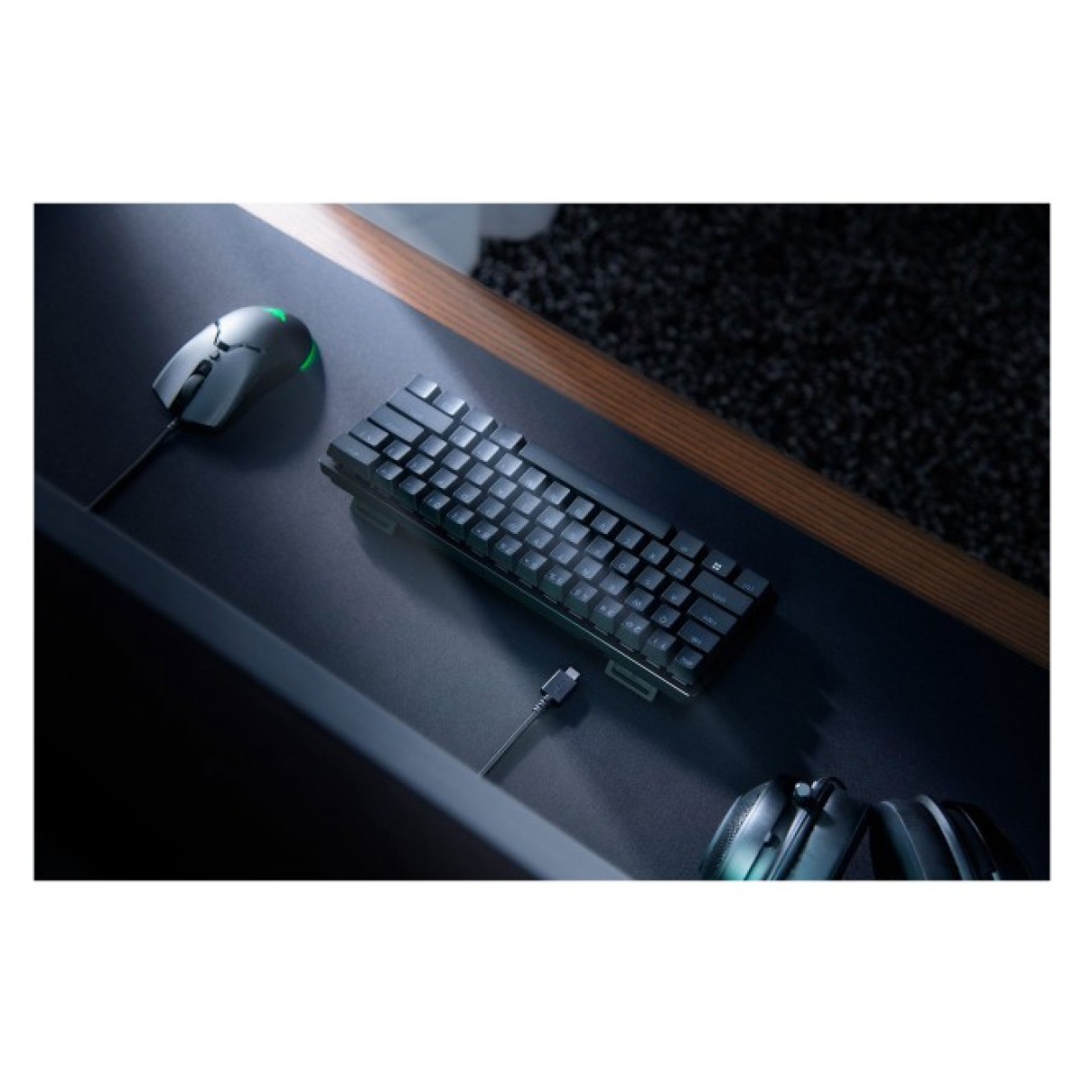 Клавіатура Razer Huntsman mini Analog Optical switch USB UA Black (RZ03-04340100-R3M1) 98_98.jpg - фото 3