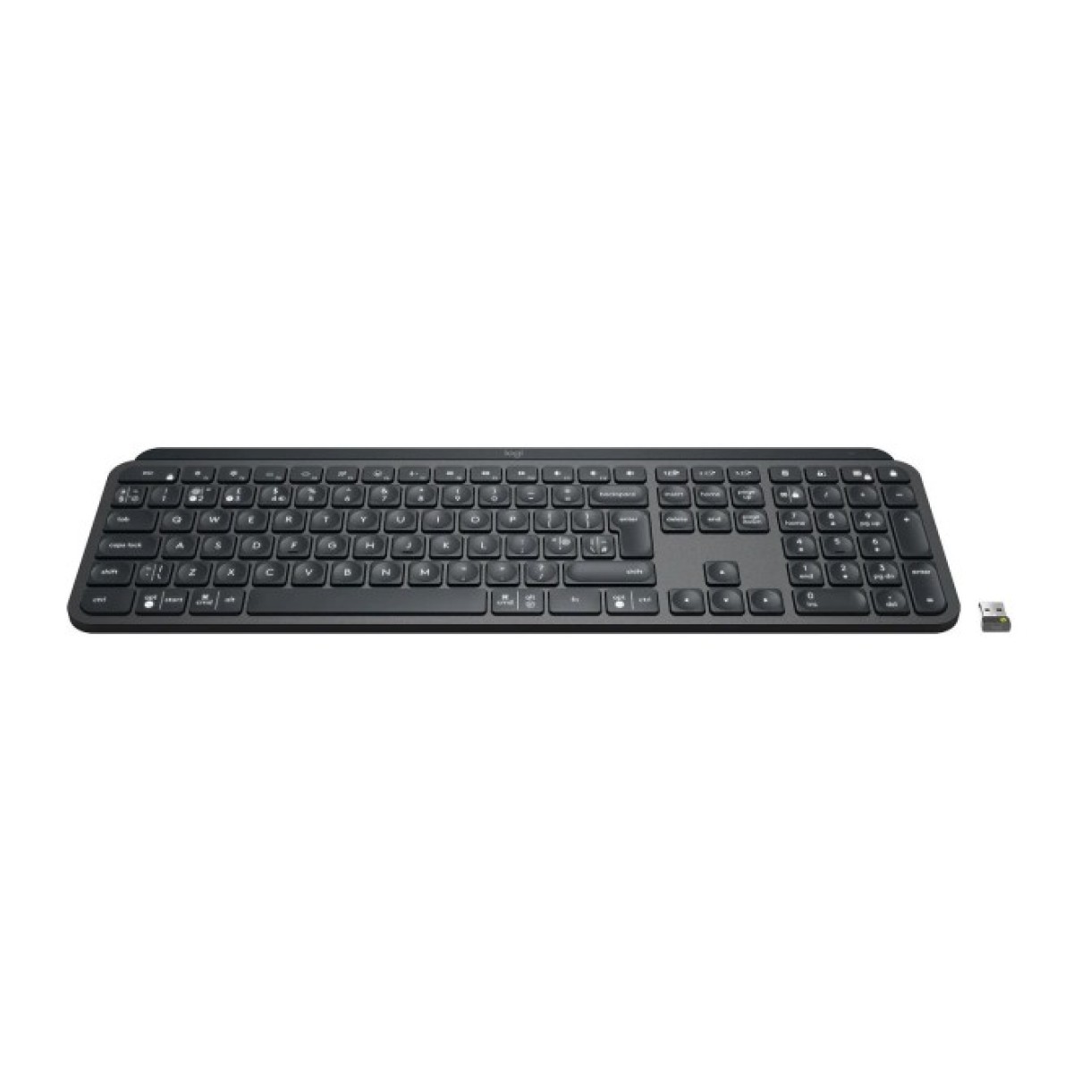 Клавіатура Logitech MX Keys Advanced for Business Wireless Illuminated UA Graphite (920-010251) 98_98.jpg - фото 8