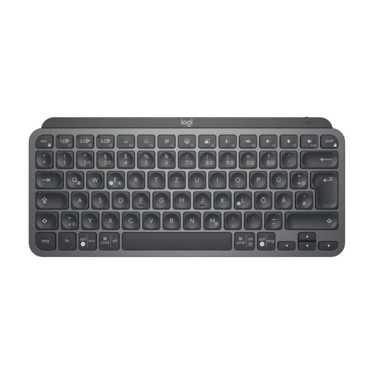 Клавіатура Logitech MX Keys Mini For Business Wireless Illuminated UA Graphite (920-010608) 98_98.jpg - фото 1