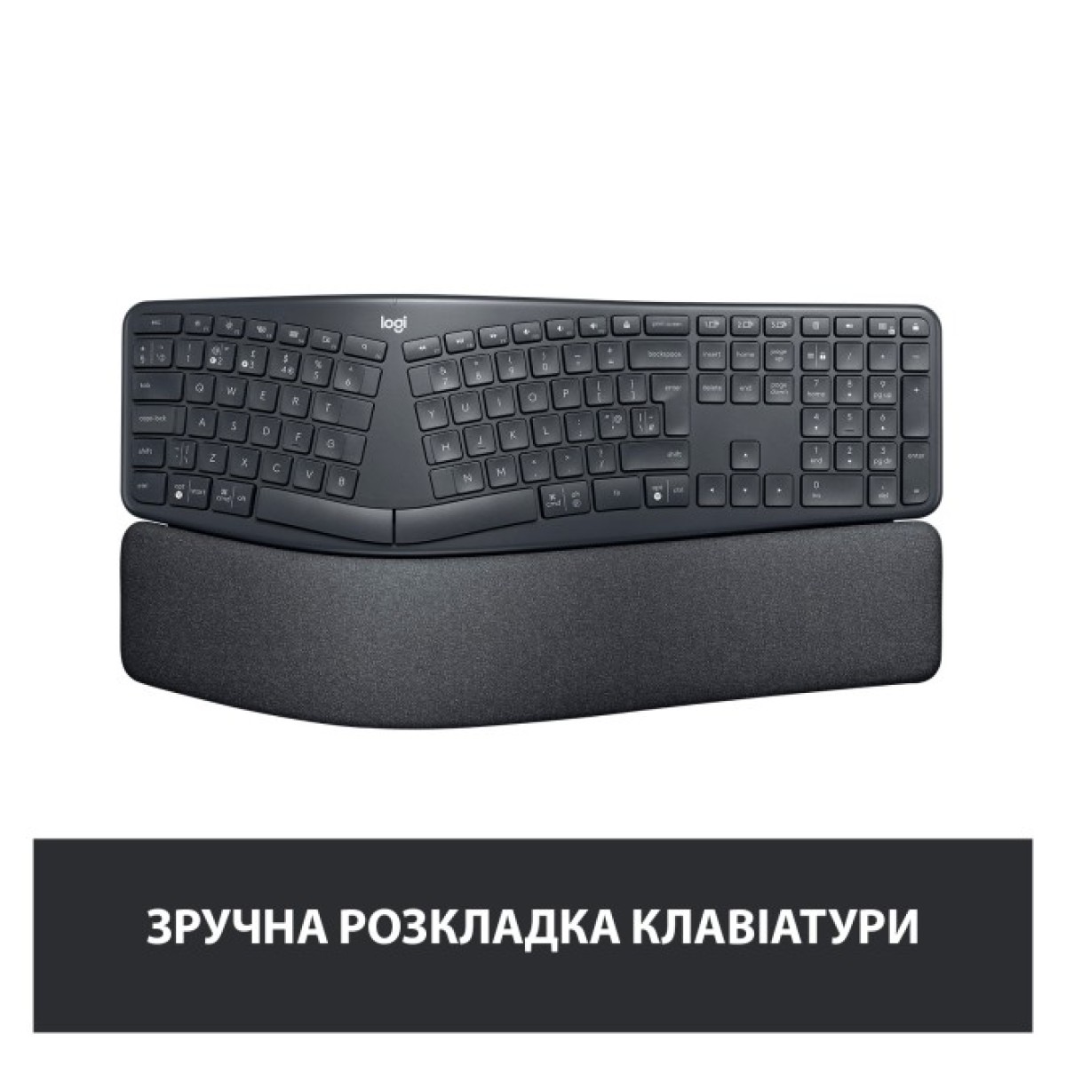 Клавіатура Logitech ERGO K860 for Business Bluetooth/Wireless UA Black (920-010352) 98_98.jpg - фото 6
