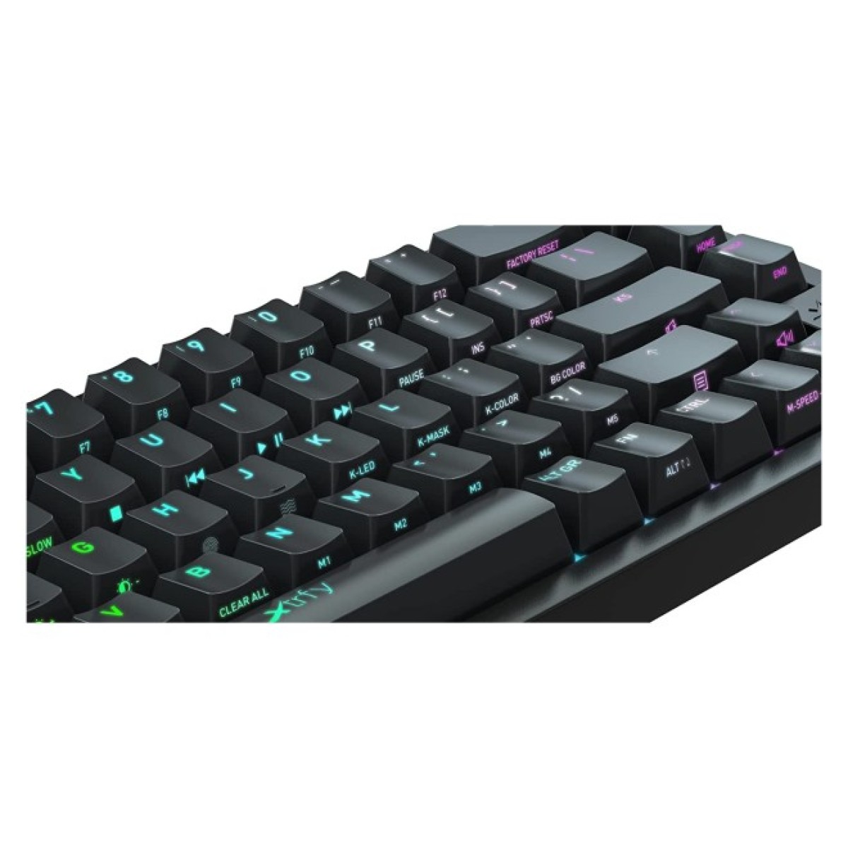 Клавиатура Xtrfy K5 68 keys Kailh Red Hot-swap RGB UA Black (K5-RGB-CPT-BLACK-R-UKR) 98_98.jpg - фото 2