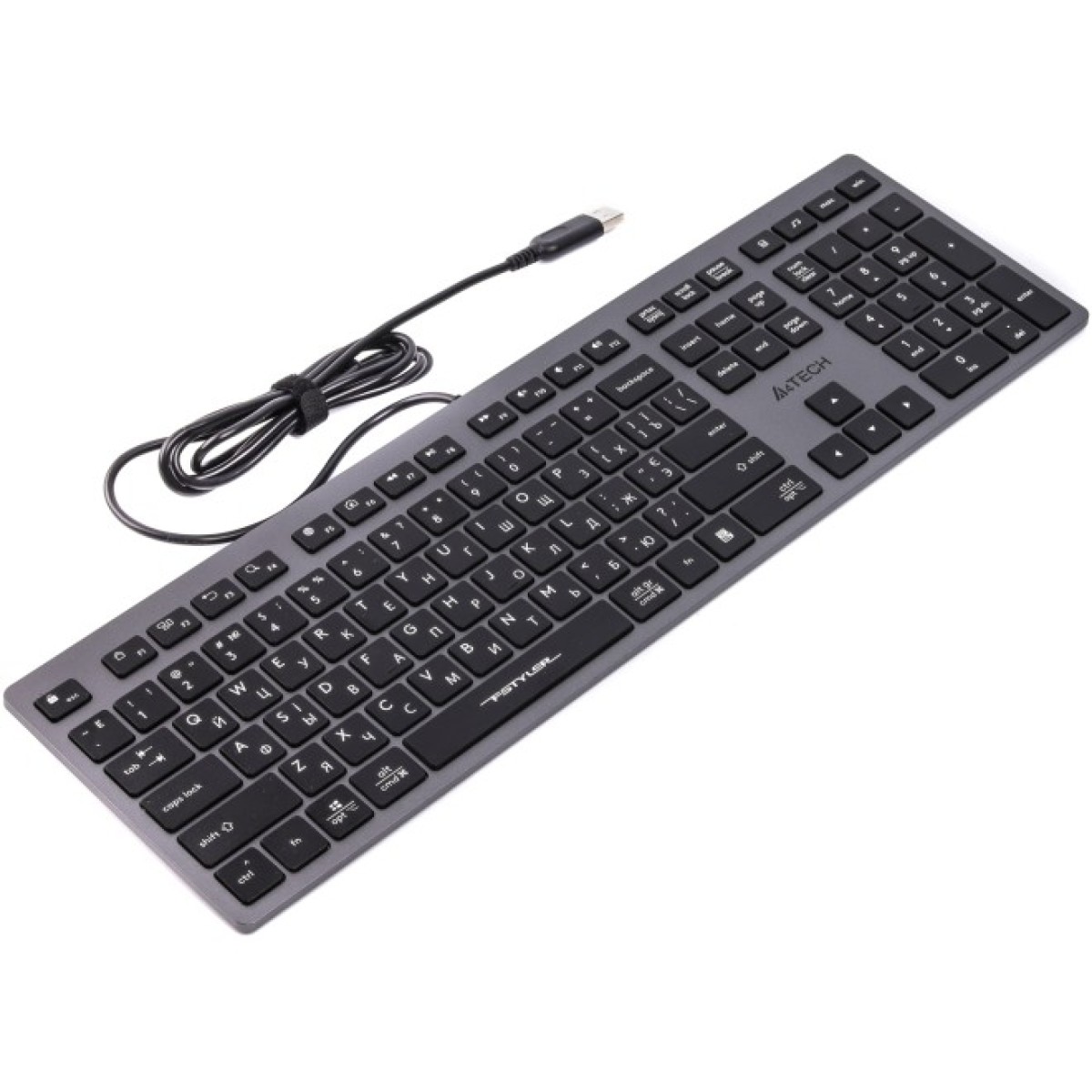 Клавіатура A4Tech FX-50 USB Grey 98_98.jpg - фото 5