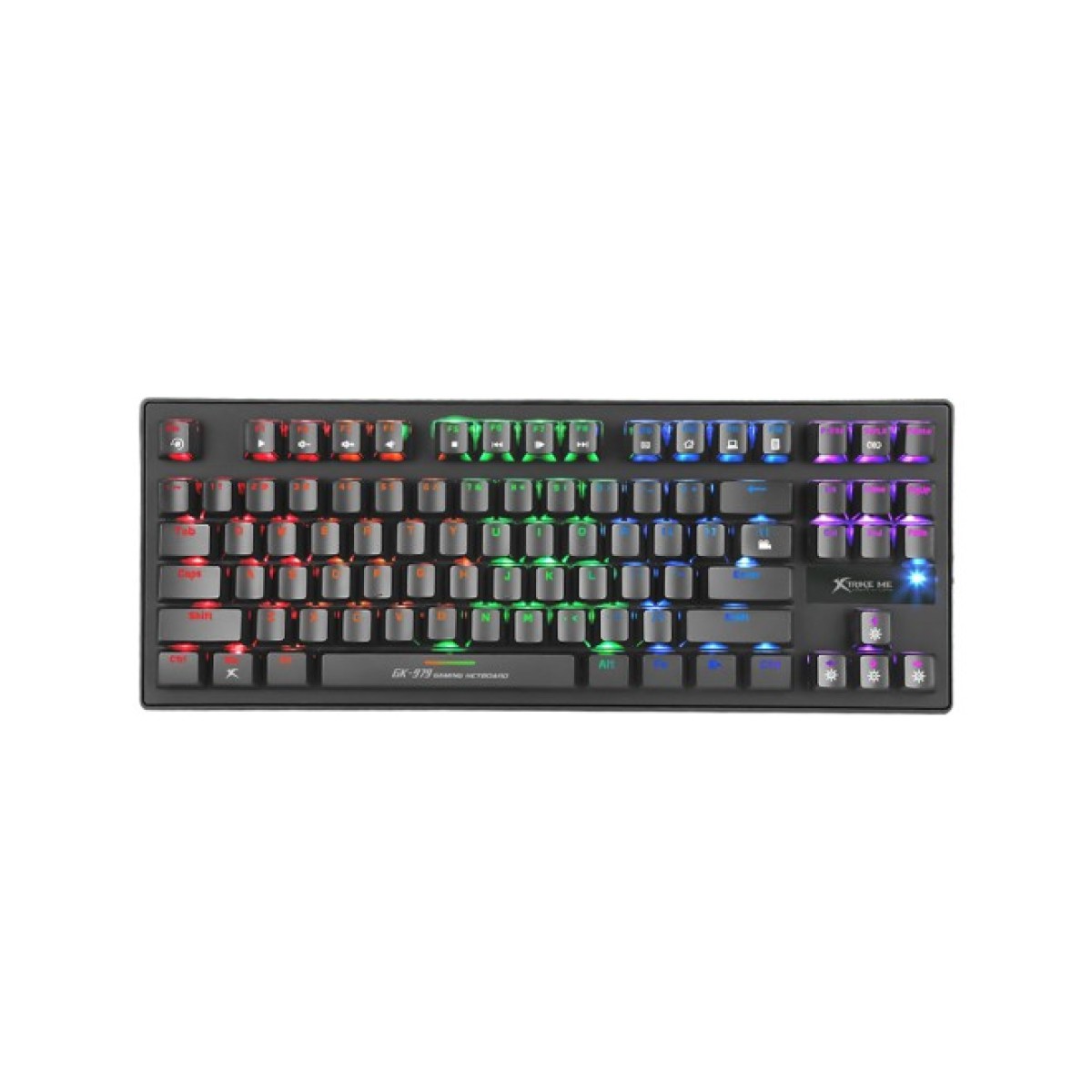 Клавіатура Xtrike GK-979 5 colors-LED Mechanical Red Switch USB Black (GK-979) 256_256.jpg