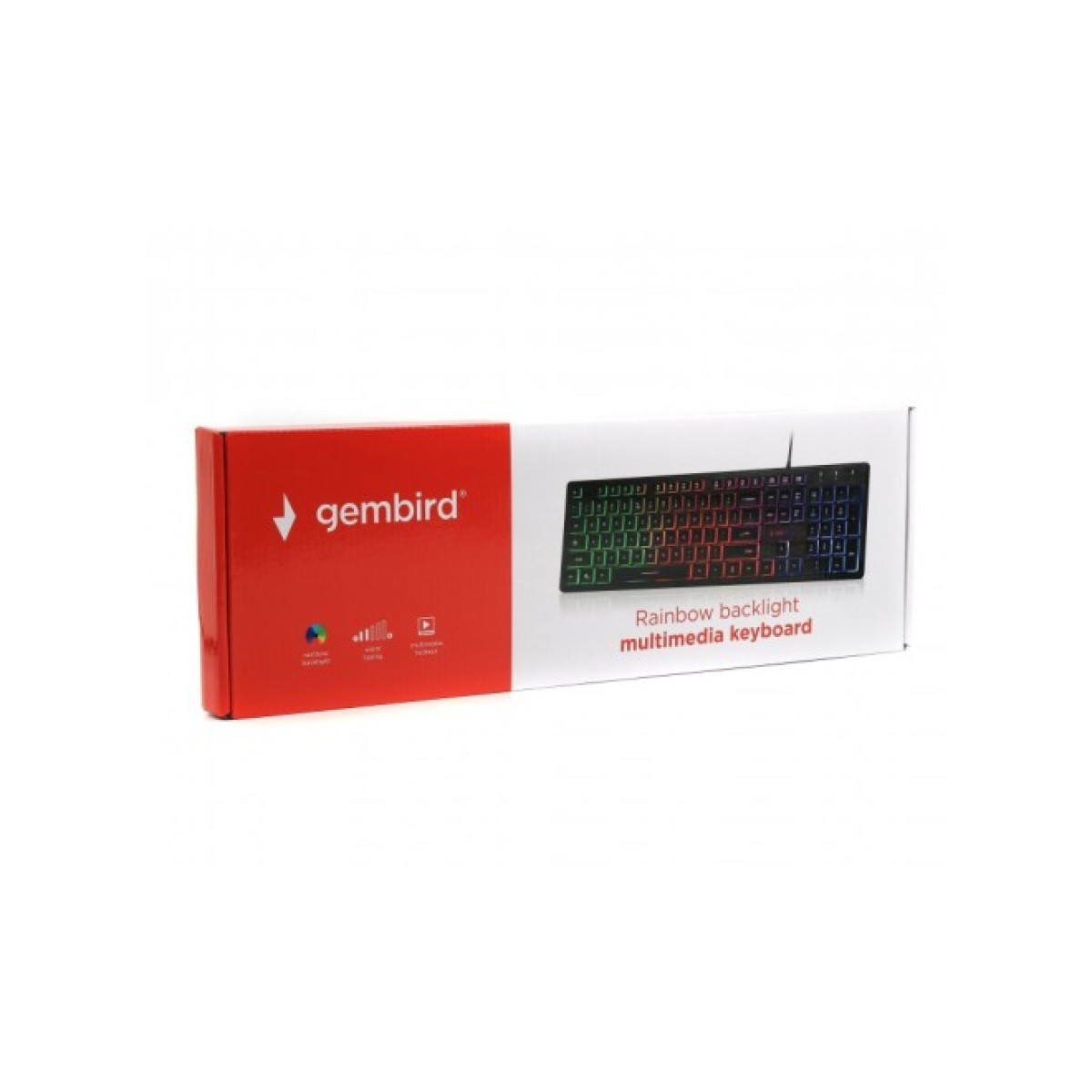 Клавиатура Gembird KB-UML-01-UA USB Black (KB-UML-01-UA) 98_98.jpg - фото 3