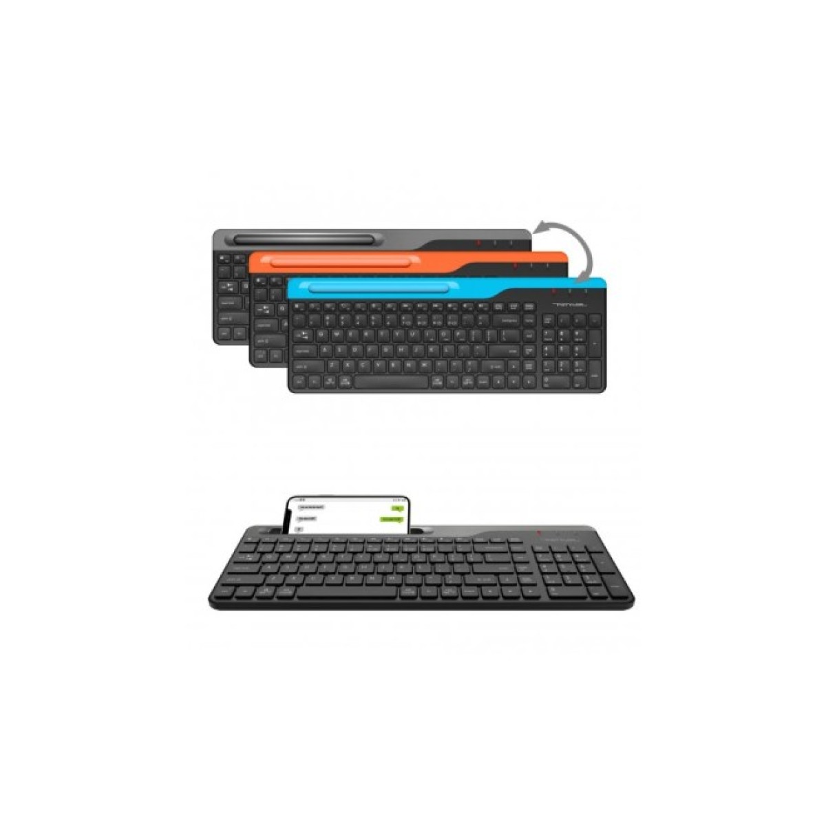 Клавіатура A4Tech FBK25 Wireless Black 98_98.jpg - фото 2