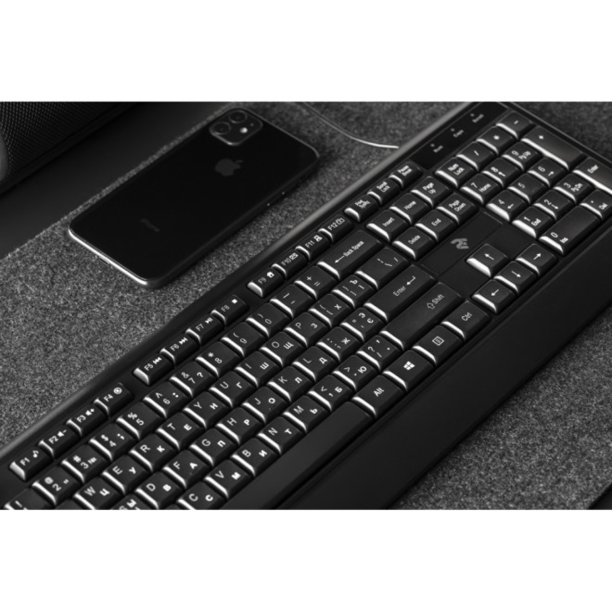 Клавиатура 2E KS130 USB Black (2E-KS130UB) 98_98.jpg - фото 5