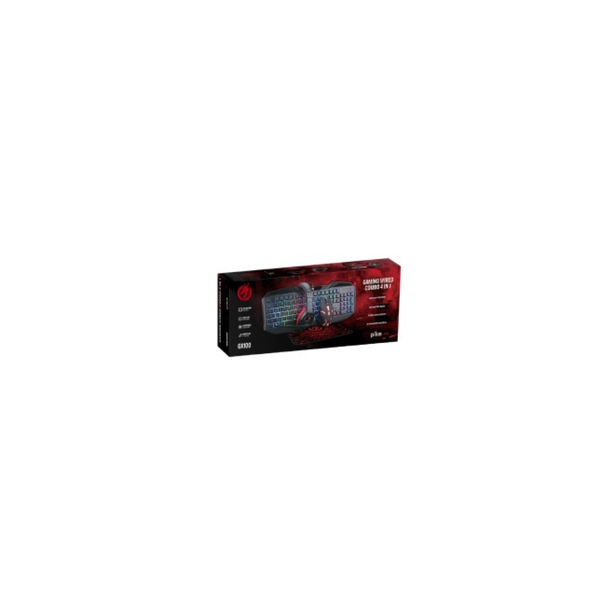 Комплект Piko GX100 4 в 1 USB Black (1283126489792) 98_98.jpg - фото 5