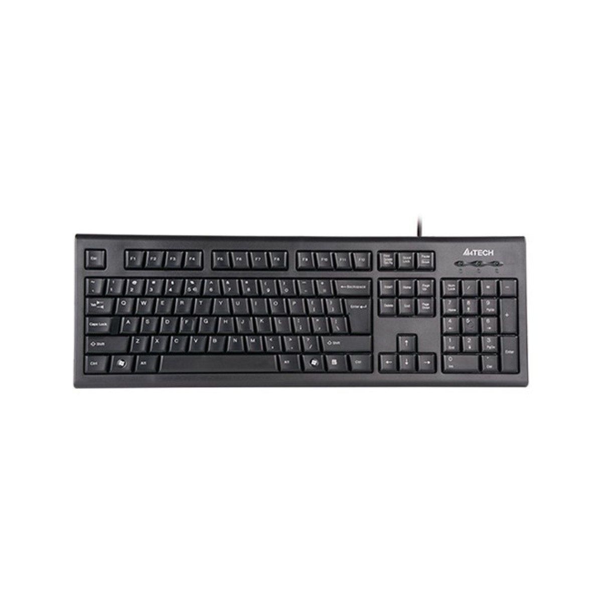 Клавіатура A4Tech KRS-85 USB Black 98_98.jpg - фото 2